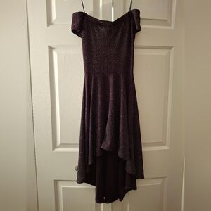 Windsor Off Shoulder Sparkly Dress